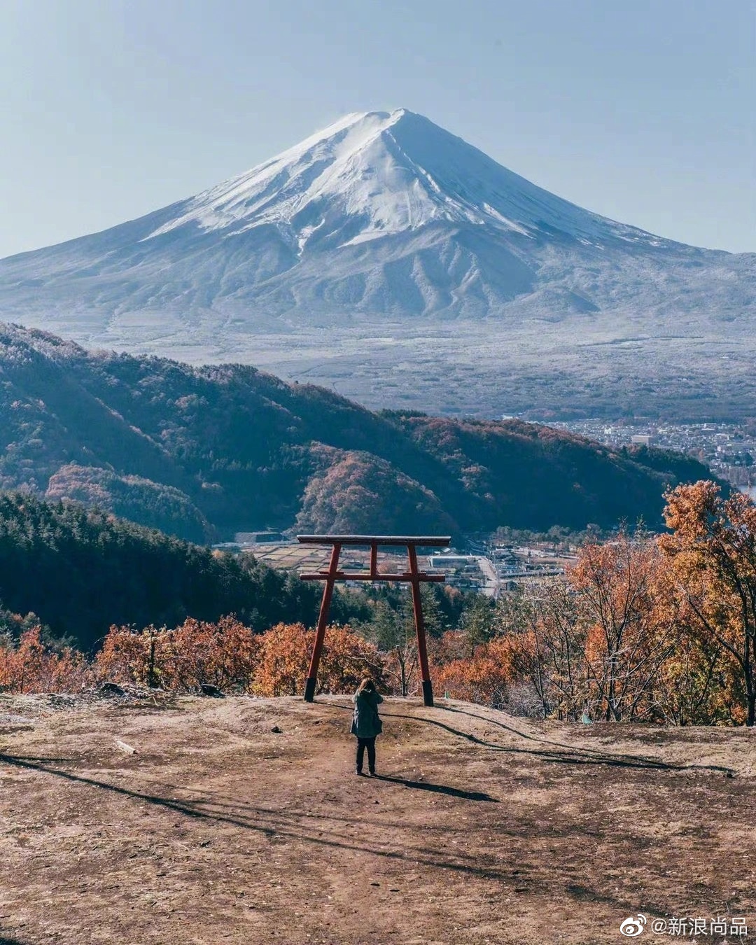 秋日的富士山 带喜欢的人来拍照吧