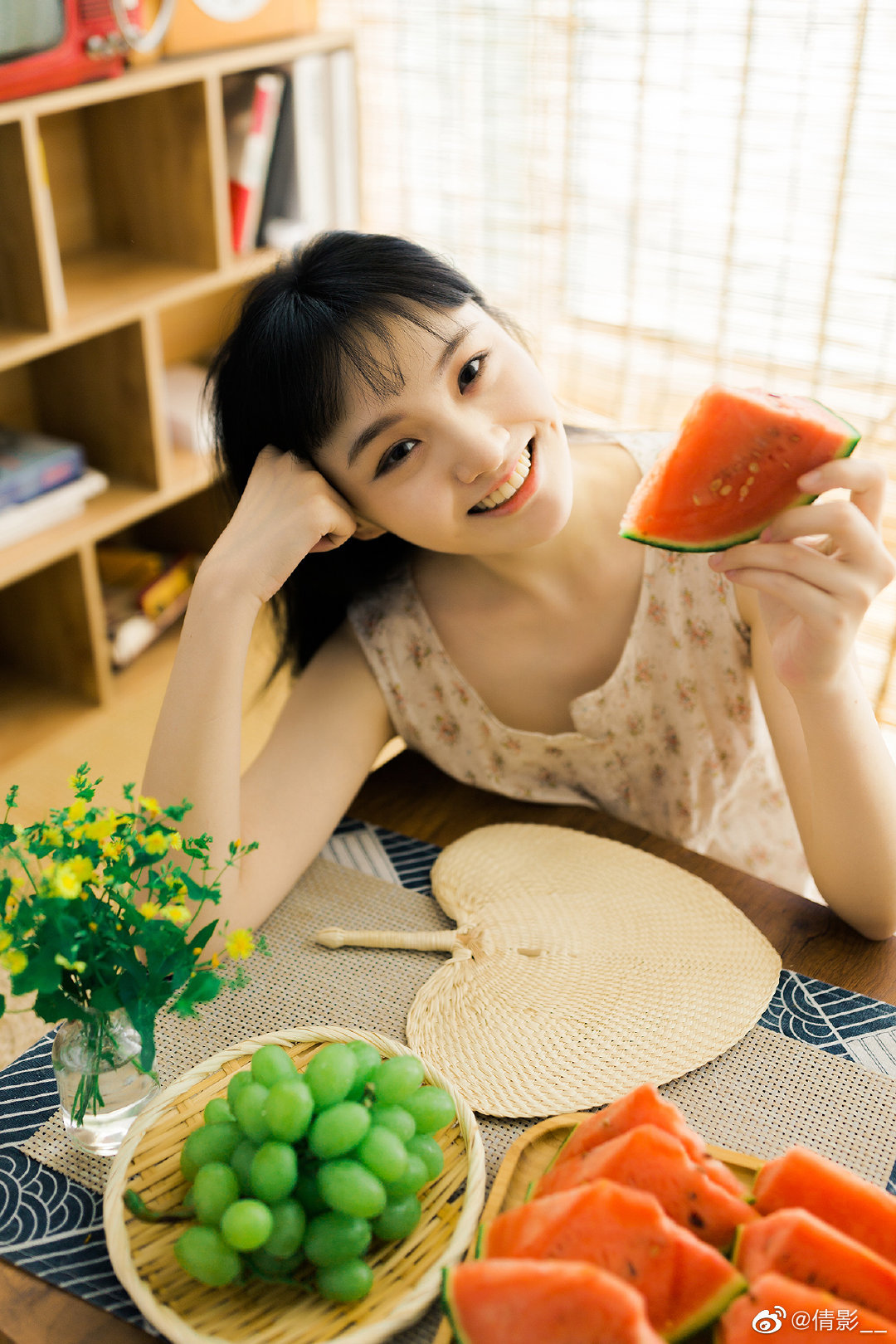 有你的夏天格外甜摄影: @倩影__ 出镜: @李霖霏biu