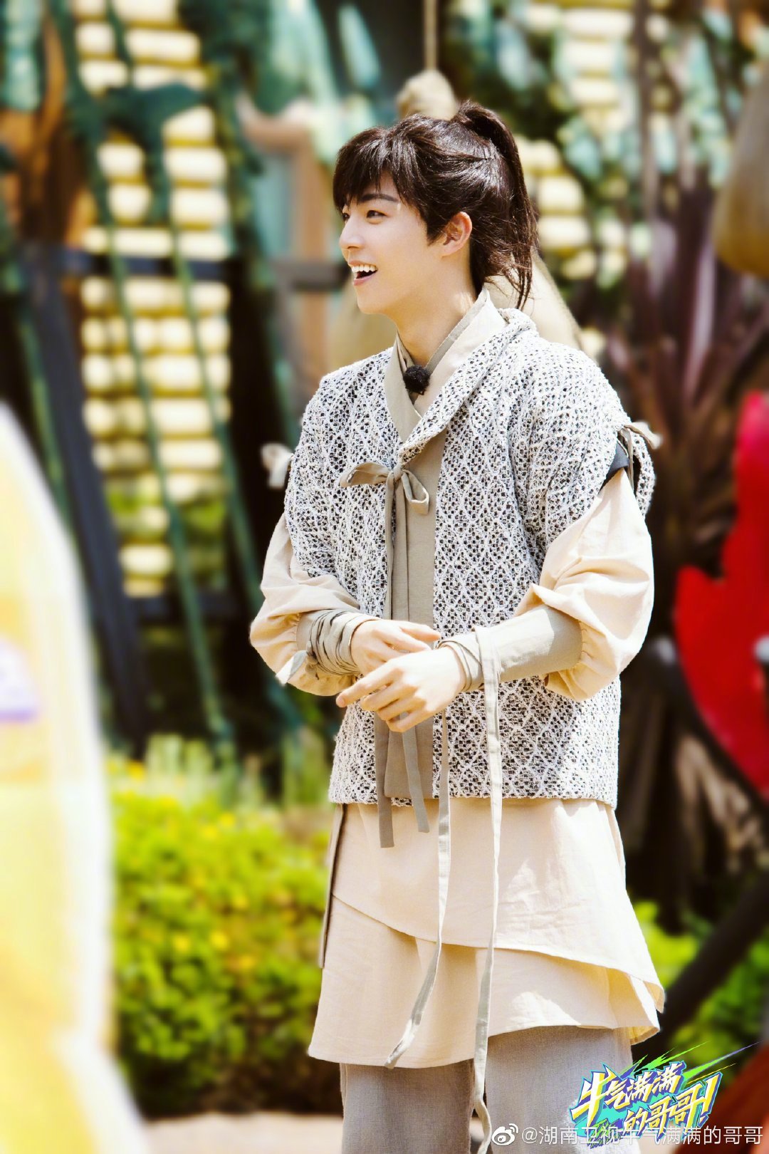 陈立农牛气满满的哥哥最新剧照 陈立农版的李逍遥真的超帅呀