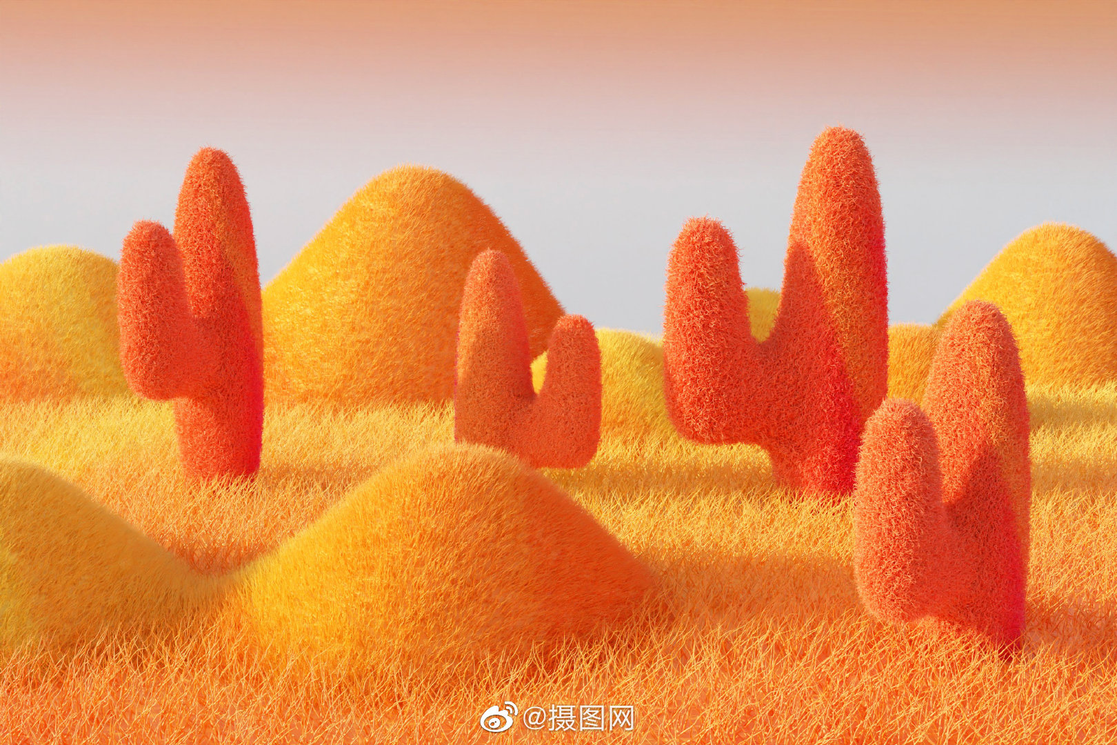 3/ 6摄图网|创意毛绒场景,秋冬就要暖呼呼的版权图