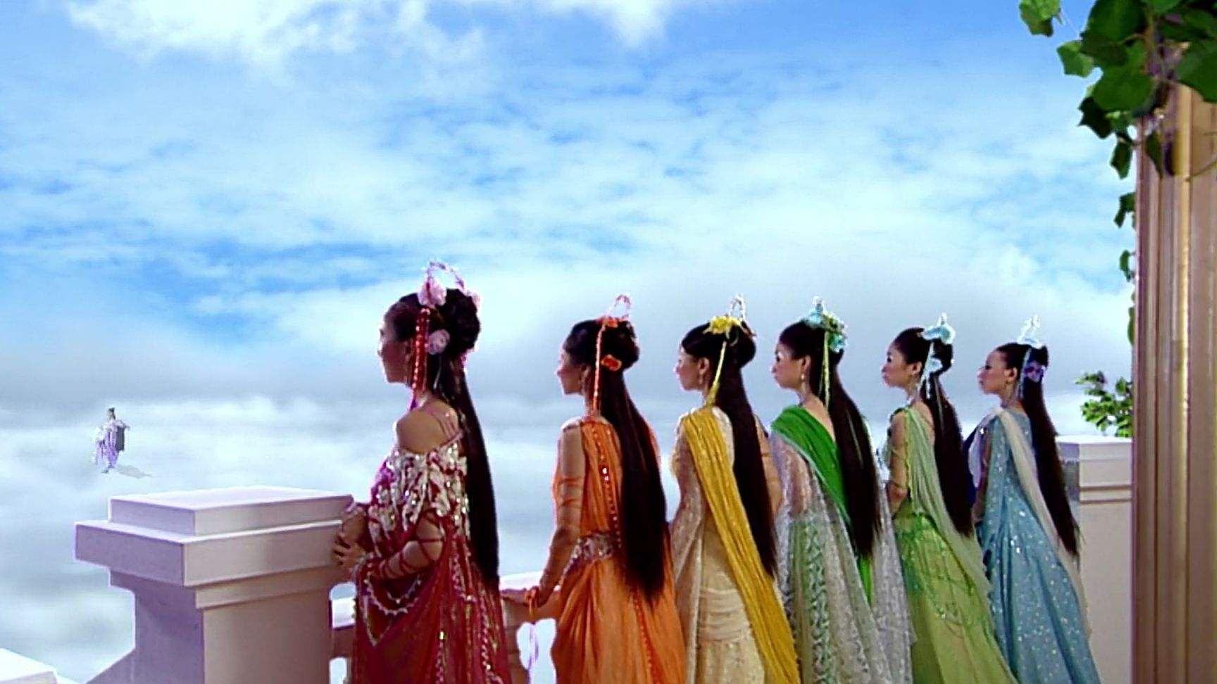 七仙女看看阴蚀王对红儿和橙儿的差别态度一目了然王母醉了