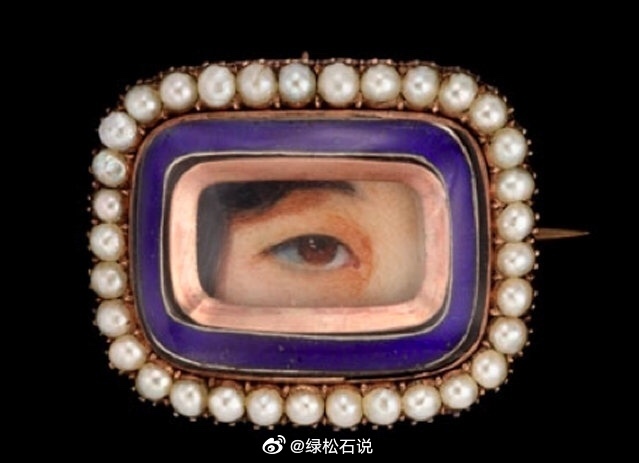 以爱为名古董珠宝 | "情人眼" · lovers eye18到19世纪在欧洲流