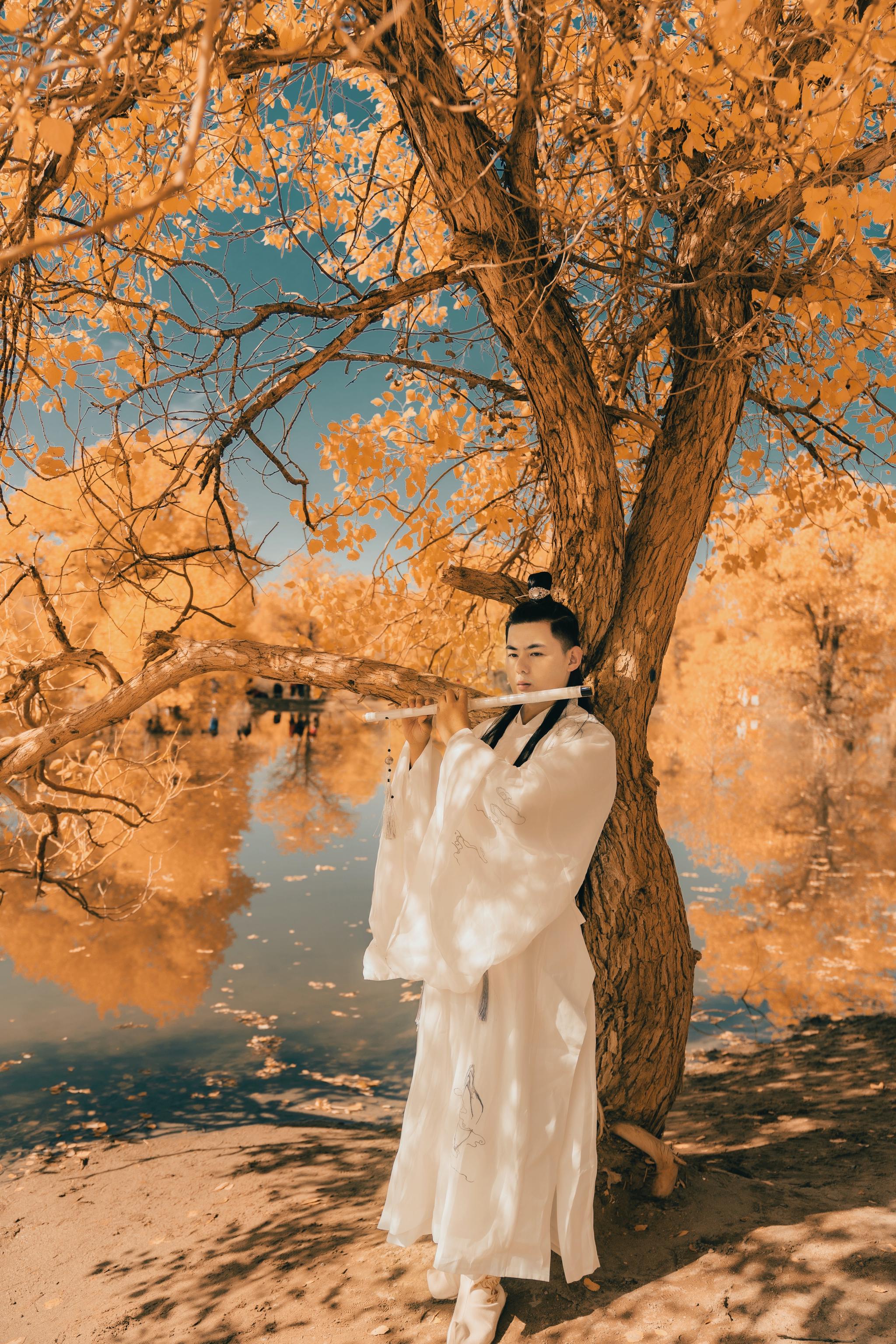 公子世无双|陌上人如玉 穿着汉服|漫步华夏大地之中