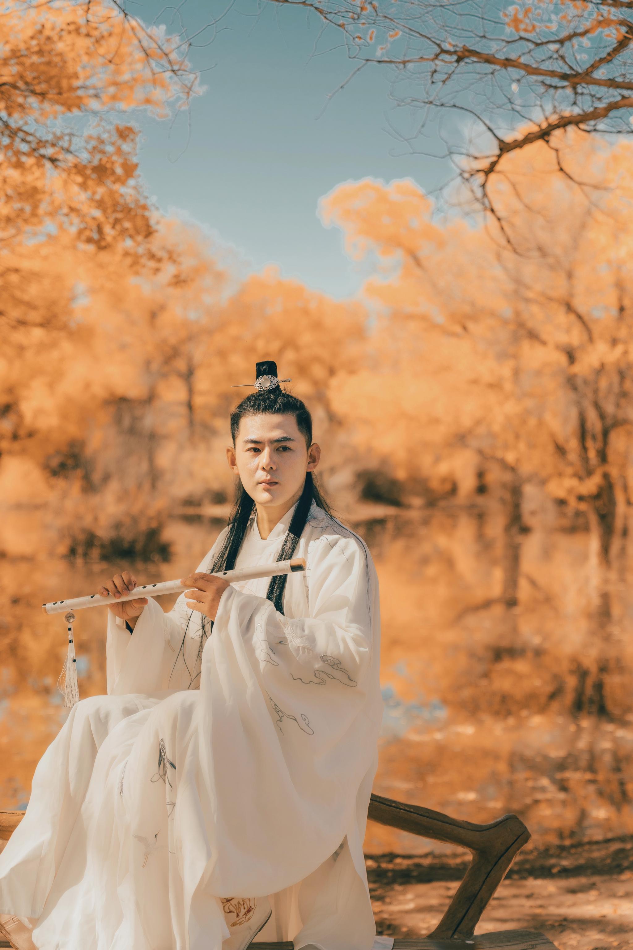 公子世无双|陌上人如玉 穿着汉服|漫步华夏大地之中