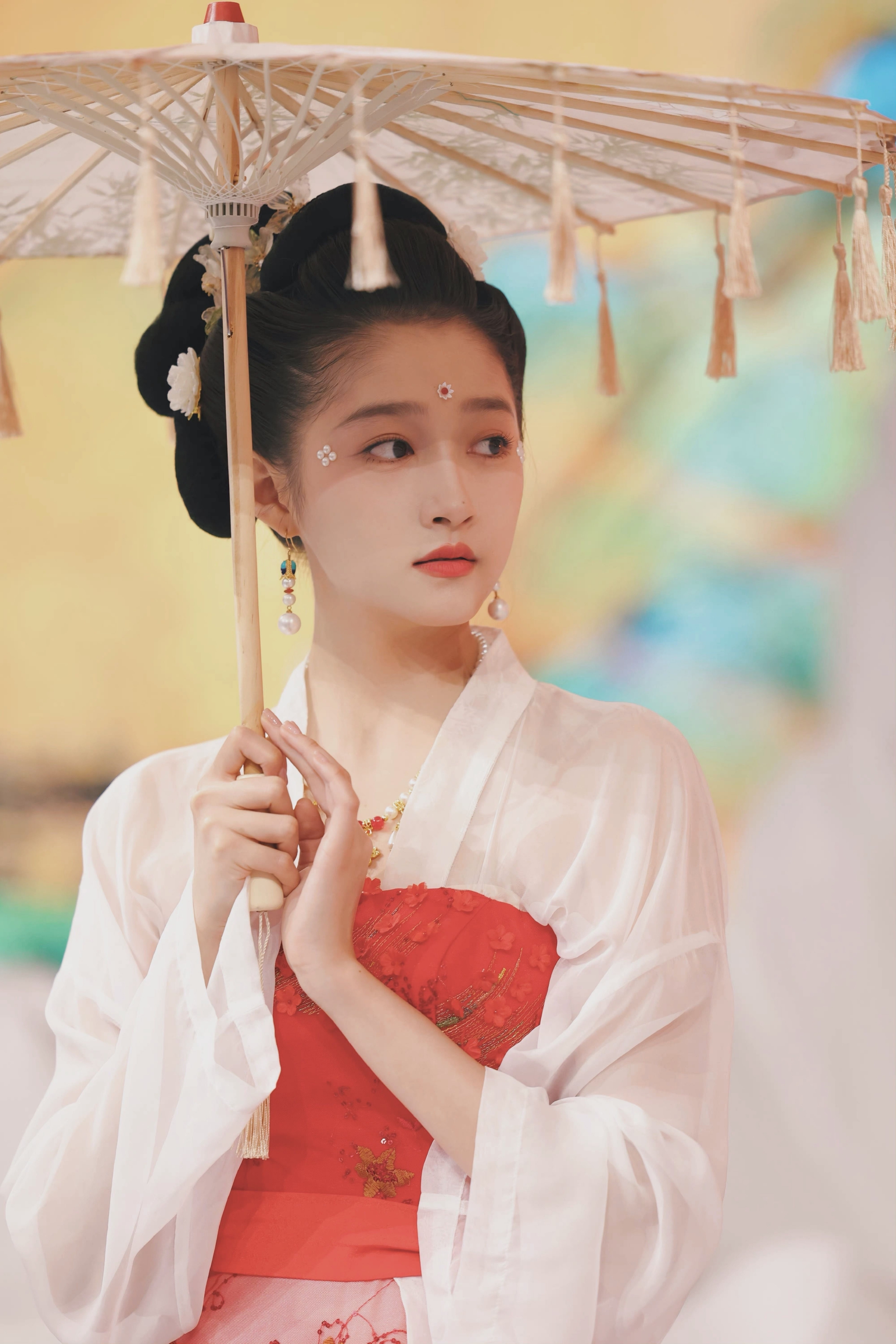 关晓彤这套古装真的绝美