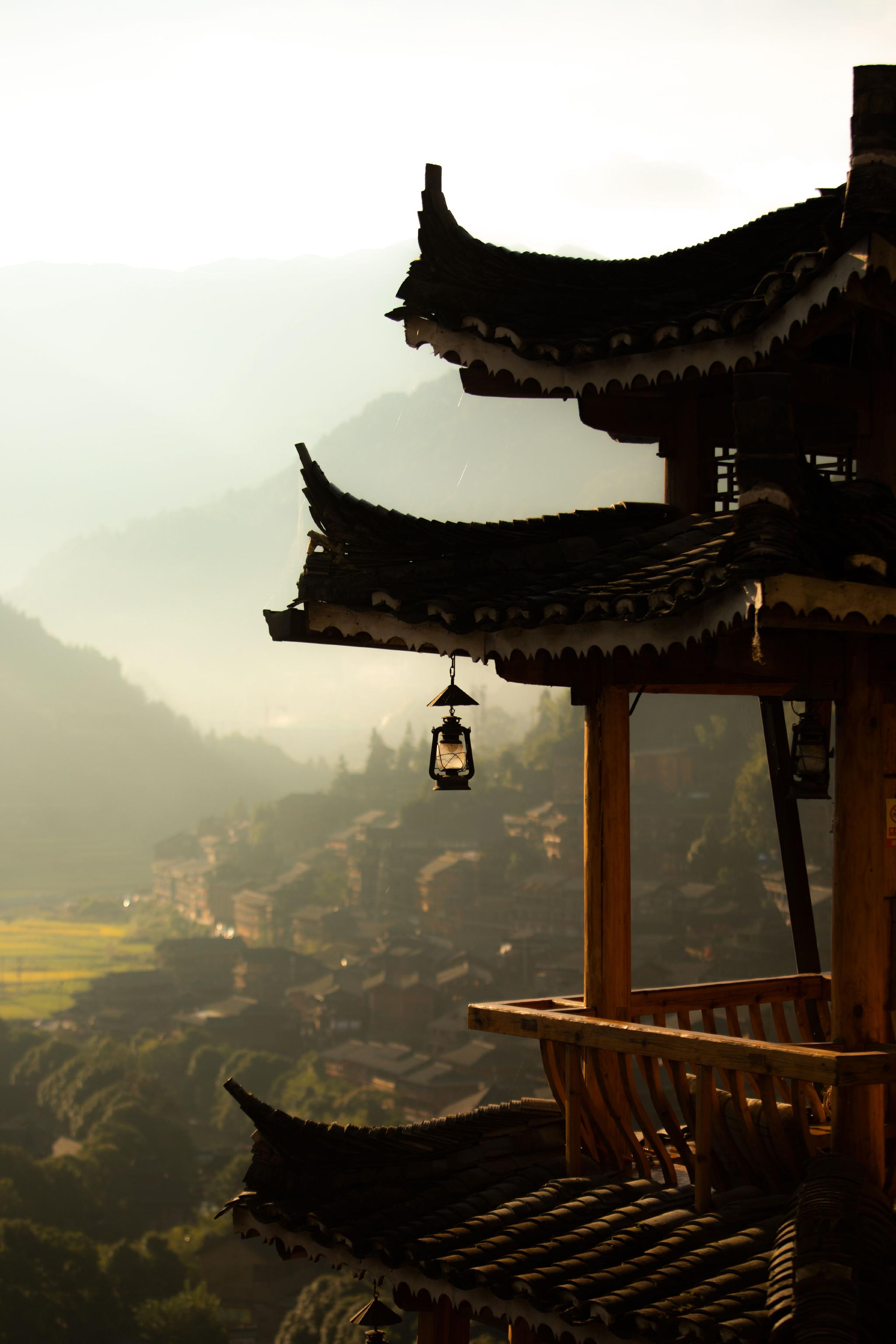 苗寨的清晨|苗寨_新浪新闻