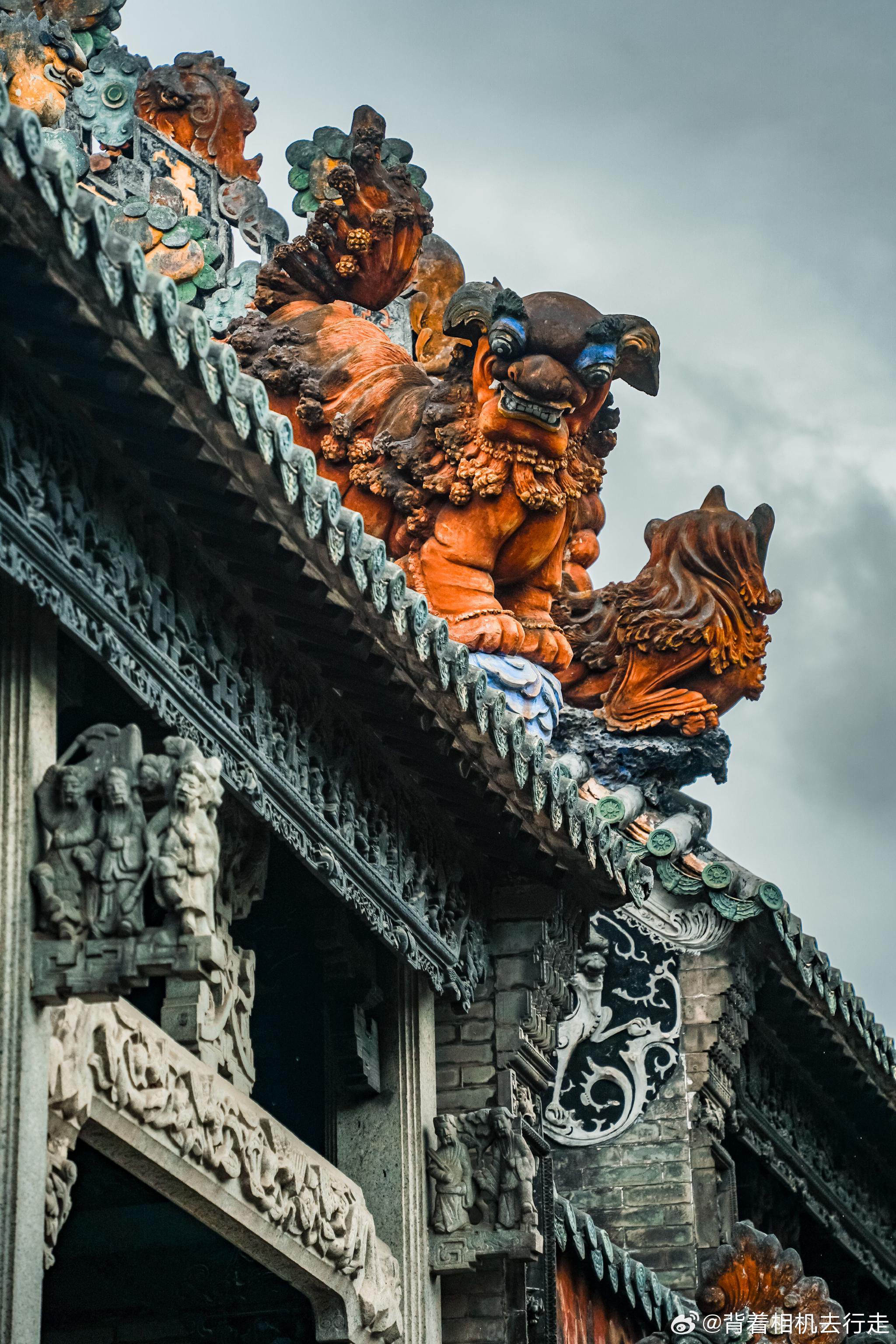 现存规模最大的广府传统建筑岭南建筑艺术明珠陈家祠