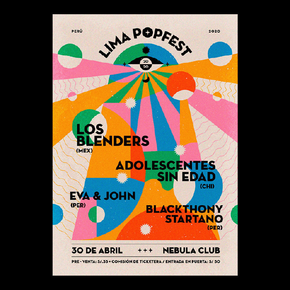 新潮艺术海报视觉blumoo