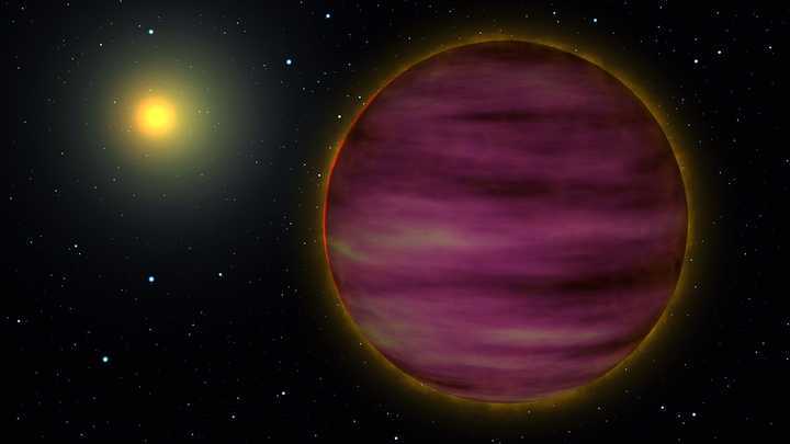 新发现一颗大木星6倍的行星表面高达161公转一周110万年