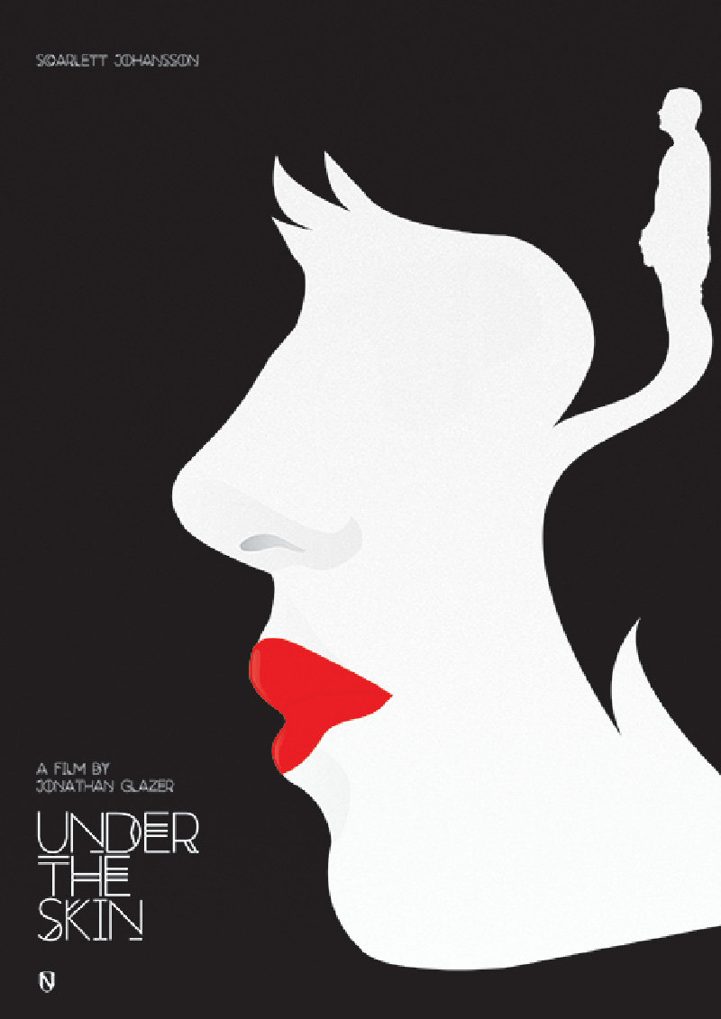 极简主义剪影风电影海报来自设计师mattneedle