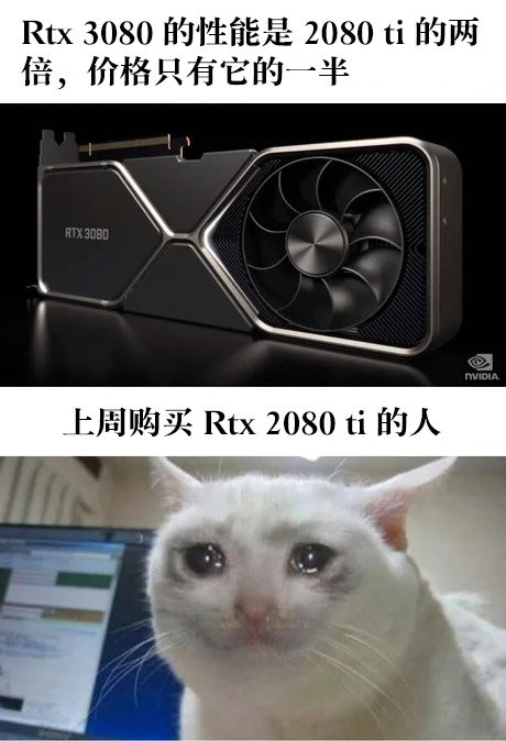 伴随 RTX 30 系列显卡公布的是众多梗图~__财经头条