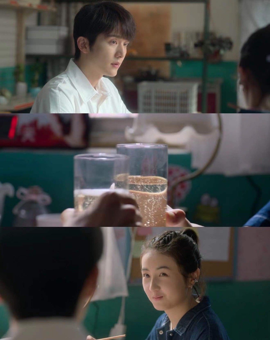 裴之和林朝夕两个人也太会了吧,这个钥匙扣一半和一半儿在一起