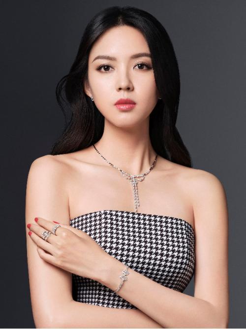 官宣张梓琳成为heartsonfire首位大中华区代言人