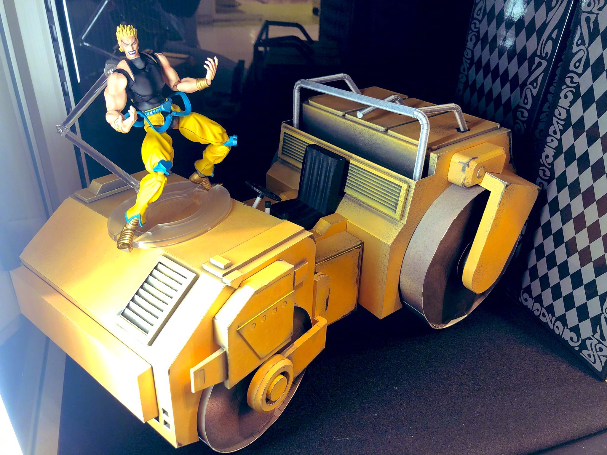 jojoxmedicos纸质dio压路机