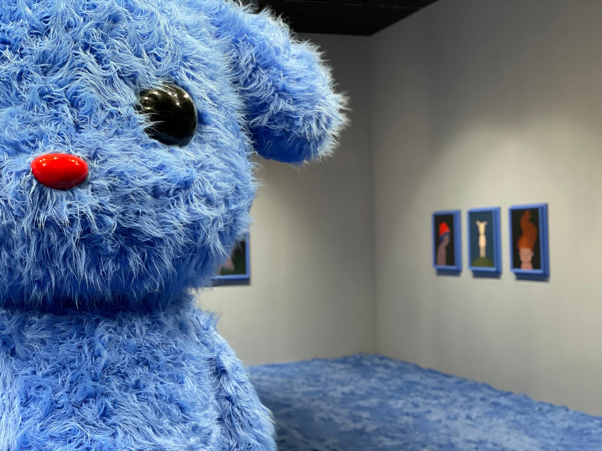 咋这么可爱啊谁不想去拍拍照呀张占占宝龙美术馆个展兔子