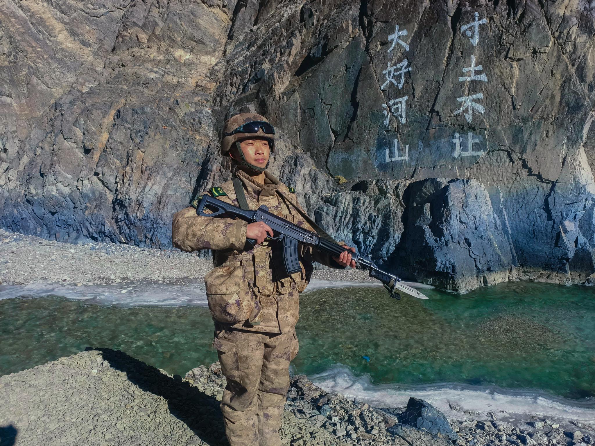 祖国最西部的边防哨所神仙湾哨所
