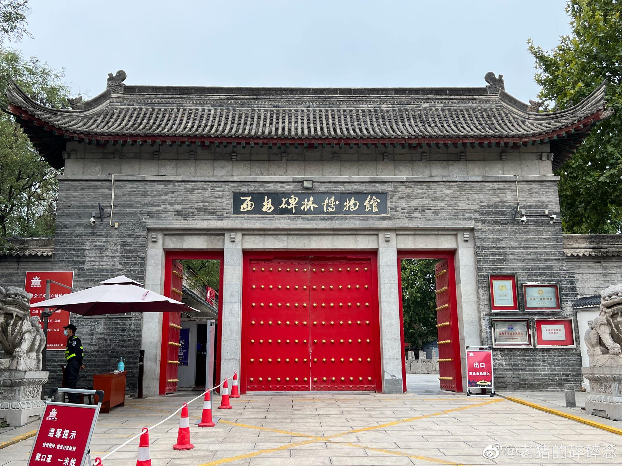 刚刚路过了中国文化胜地，说来惭愧啊，西安碑林博物馆还没去过……|_新浪新闻