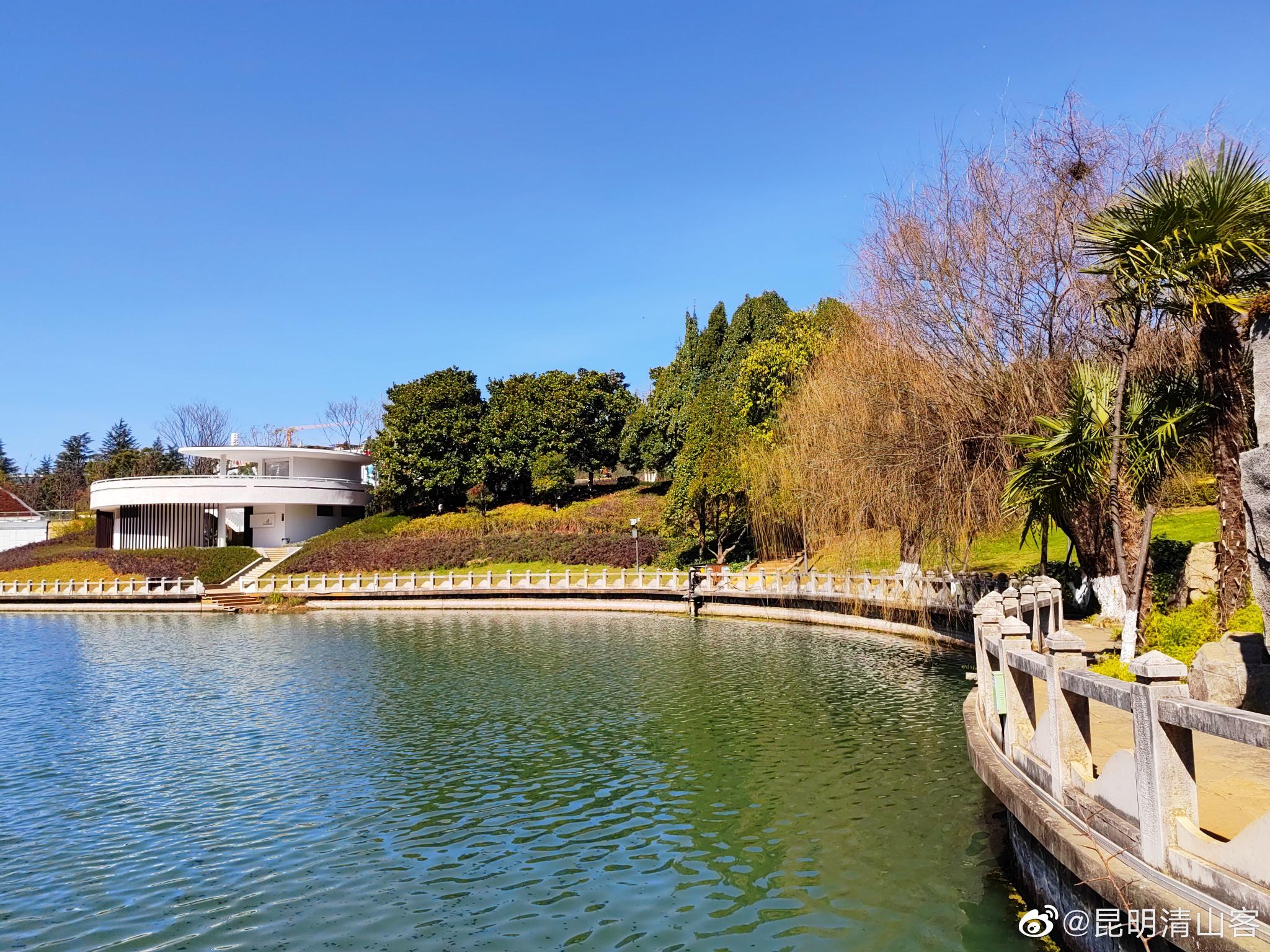 昆明世博园水景__财经头条