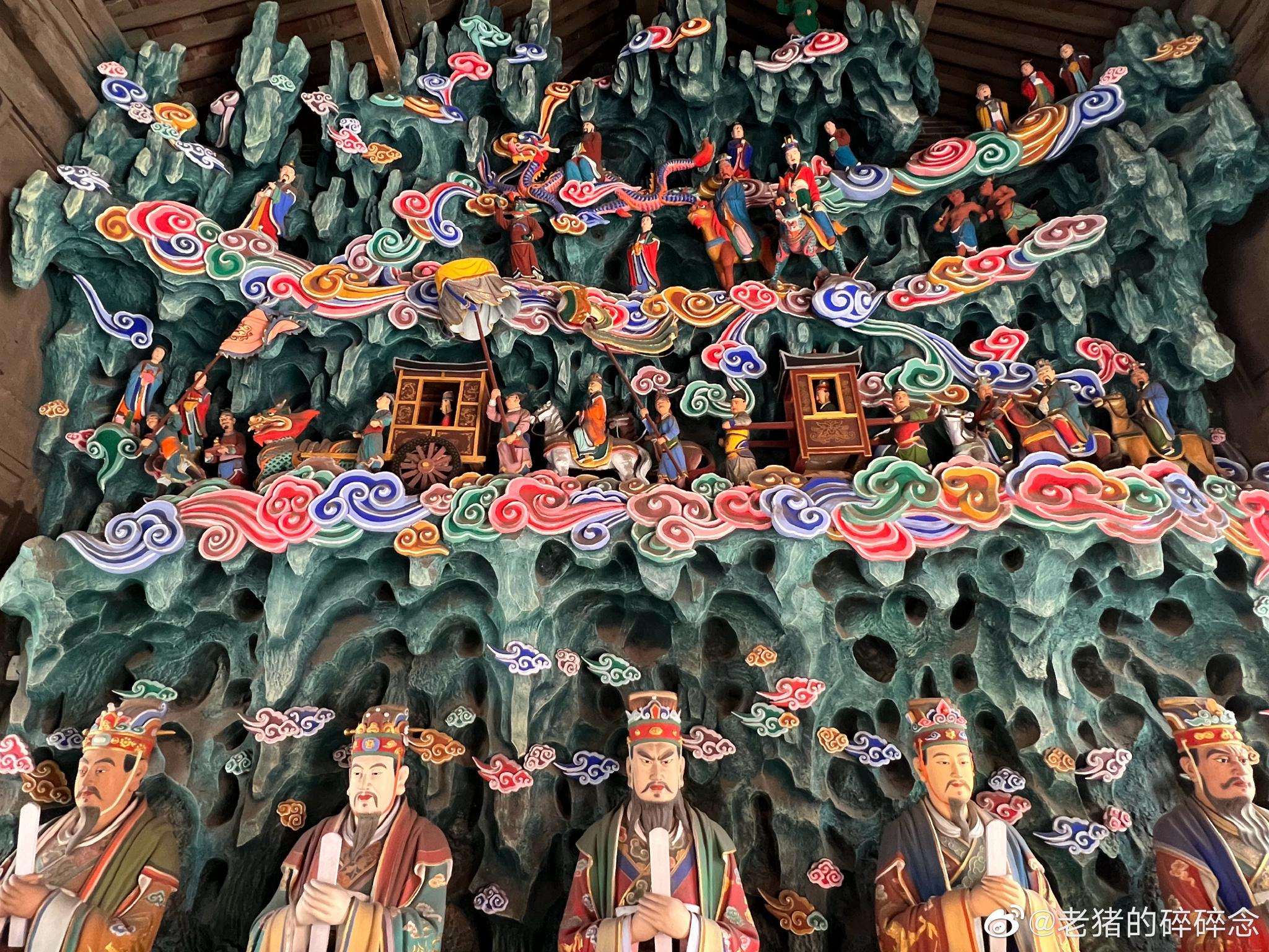 山西介休后土庙的悬塑_高清图集_新浪网