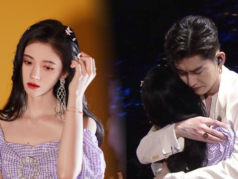 张翰鞠婧祎甜蜜对唱,还上演了"摸头杀",现场简直堪比偶像剧