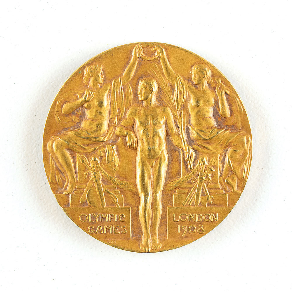 1908年伦敦奥运会的一枚金牌被拍卖了
