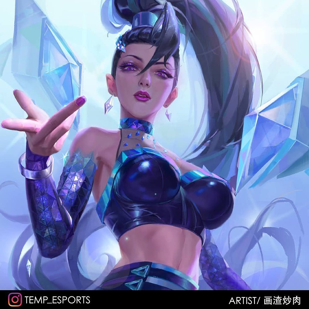 kda all out 卡莎 cr.temp esports