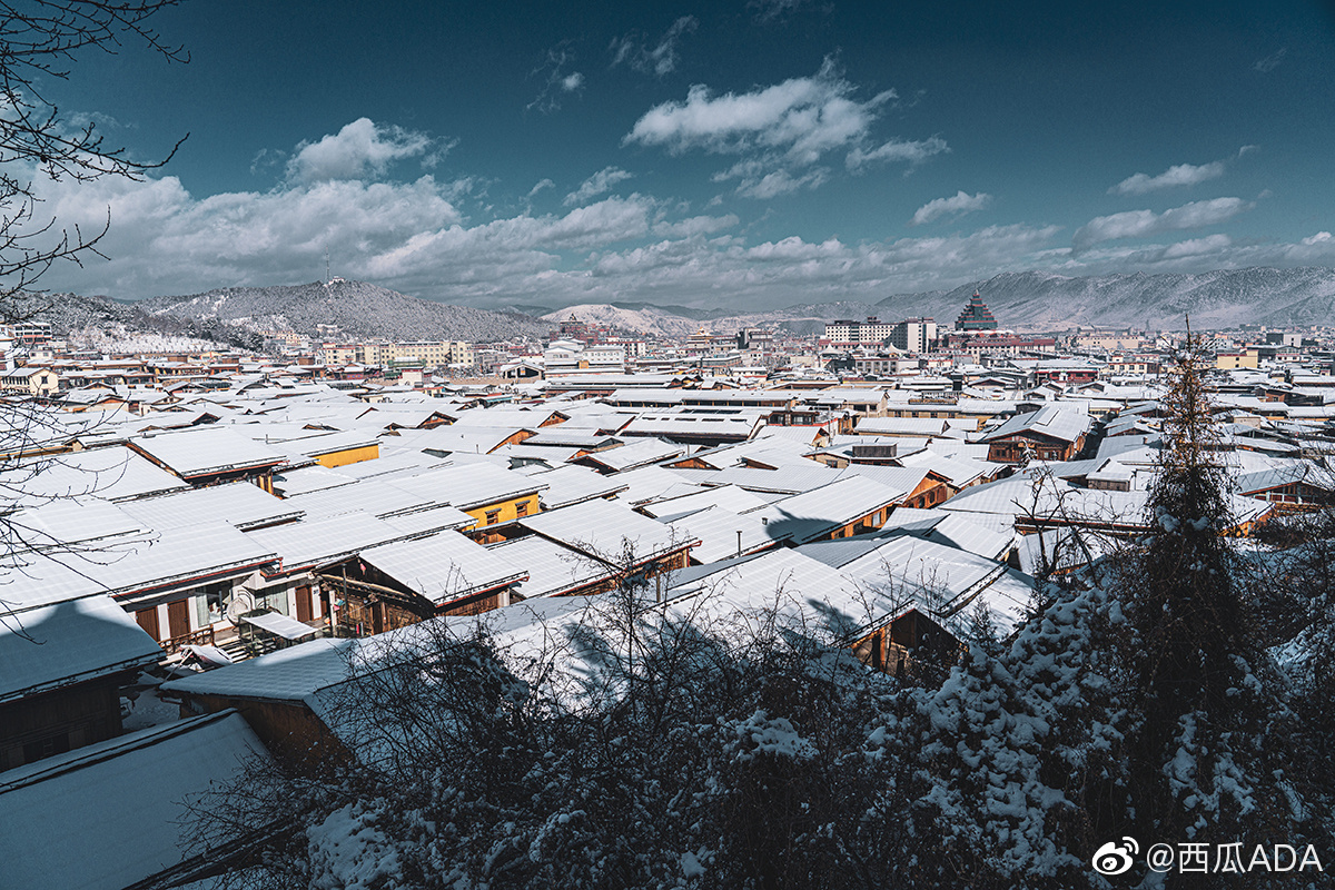 雪中的香格里拉__财经头条