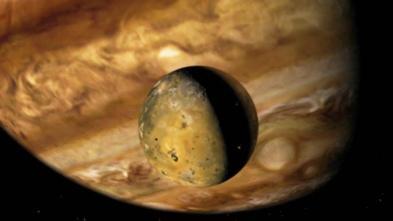 天然卫星木卫一木星的火山之月