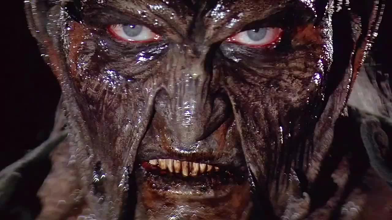 恐怖的食人怪物