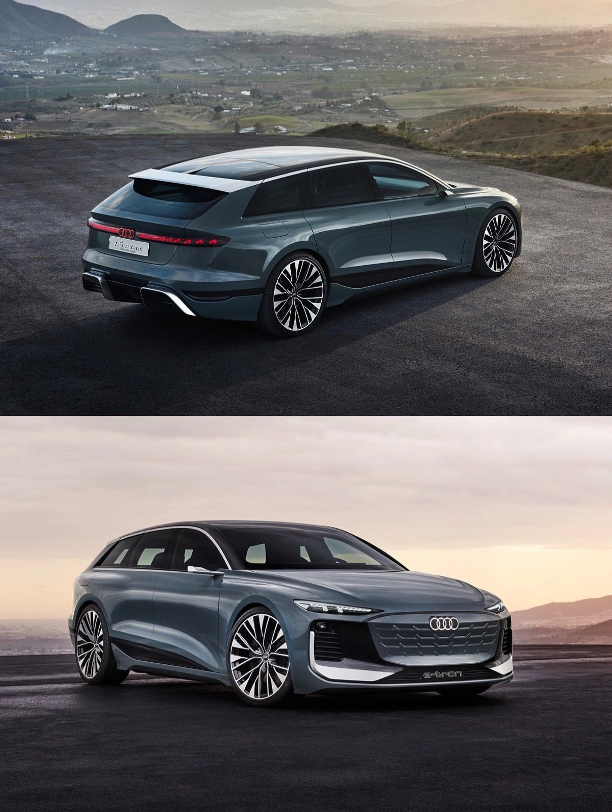 奥迪a6 avant e-tron 概念车,怎么感觉不到优雅了呢?