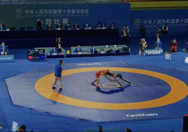 浙江“跤王”袁绍华全运会夺冠，为浙江省自由式摔跤拿到全运会历史首金休闲区蓝鸢梦想 - Www.slyday.coM