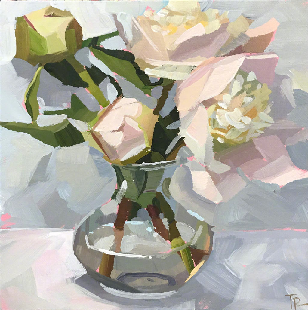 艺术家 teddi parker 笔下的静物绘画