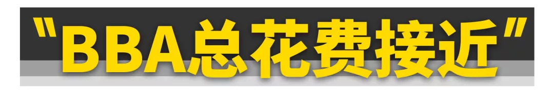 花30万买BBA，小康家庭养得起吗？