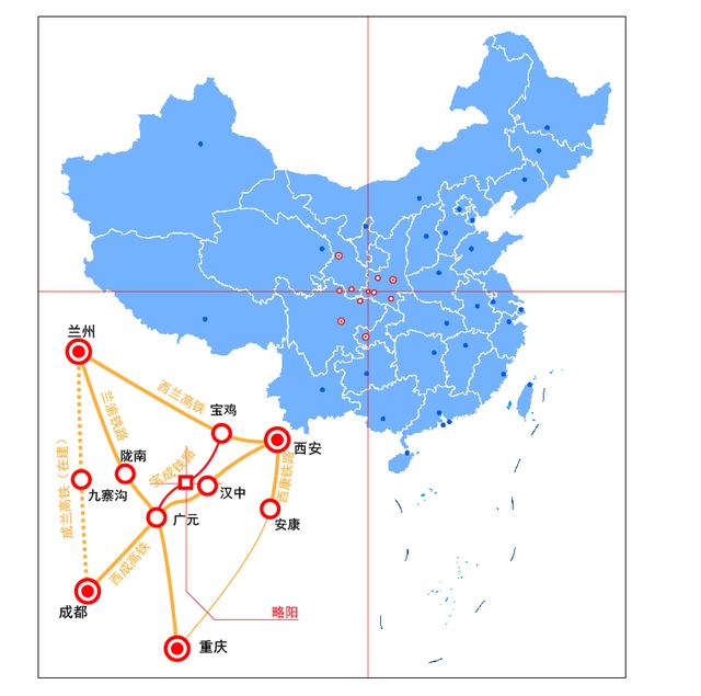 陕甘川交界处,一个县城1800年的兴衰