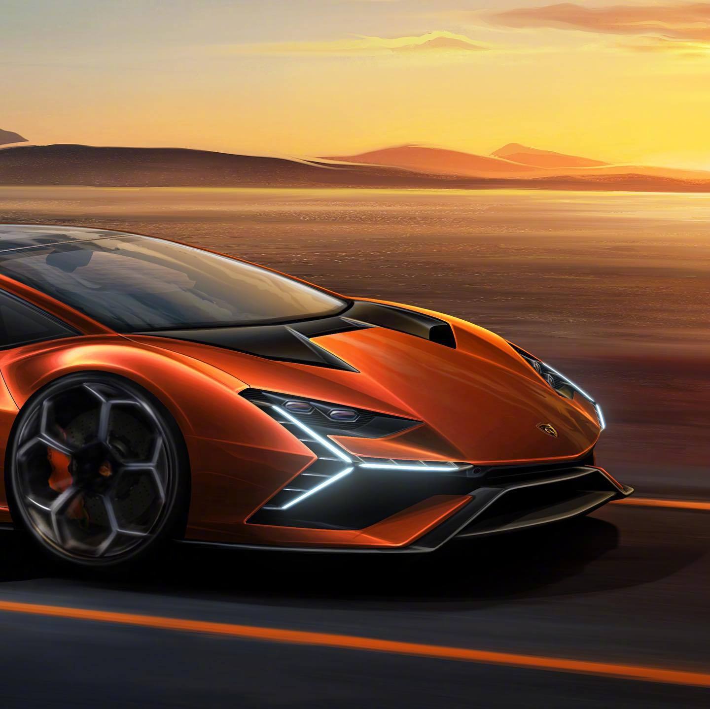兰博基尼aventador successor,一组非官方概念造型设计