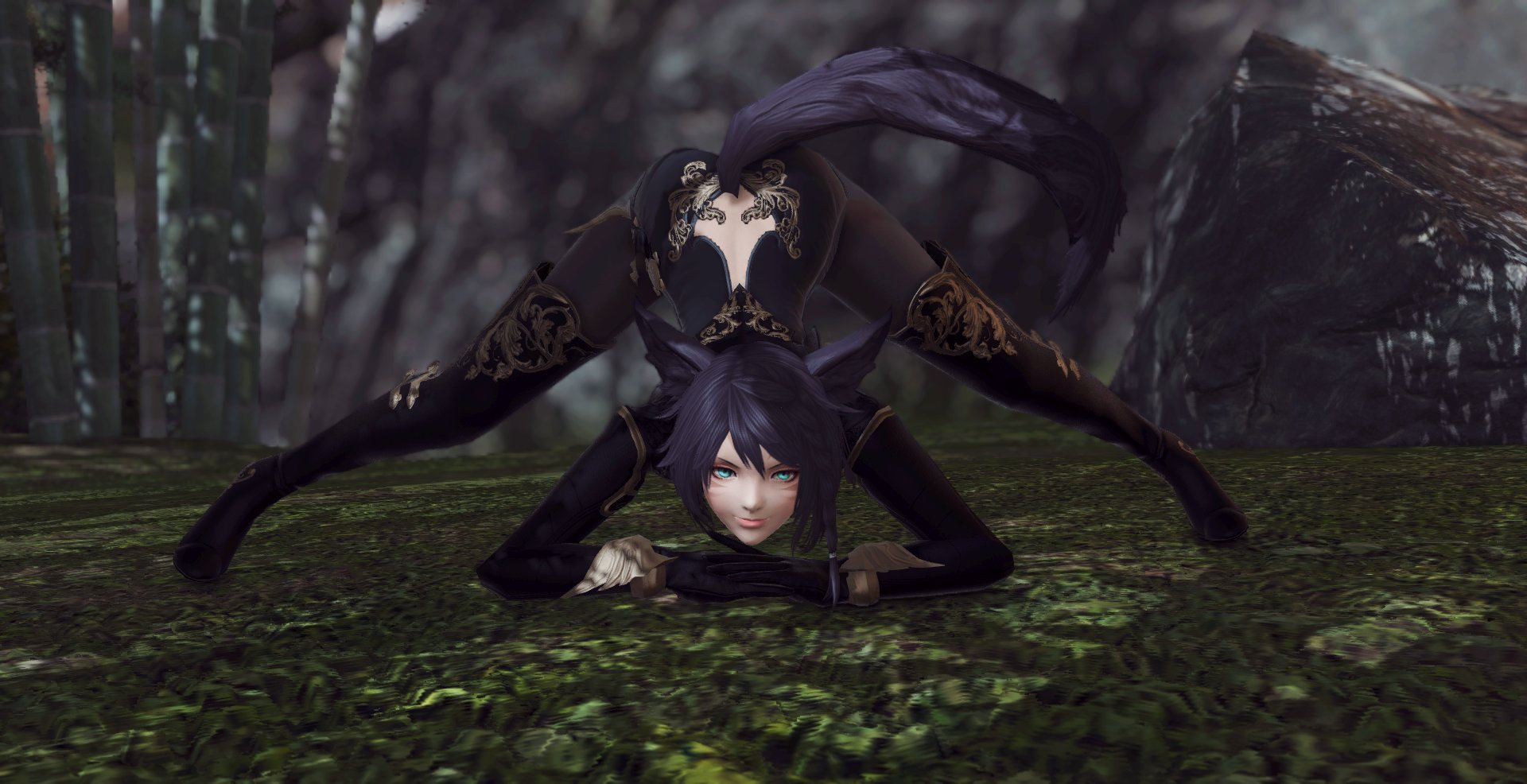 自从《罪恶装备》系列的角色jack-o蹲下时的动作火了后