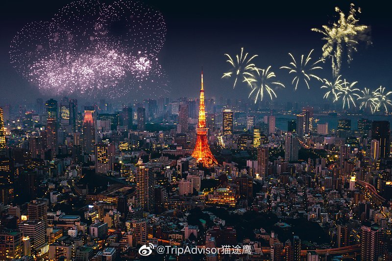 花火大会作为日本 夏日祭 不可或缺的一道风物 每年七八月份