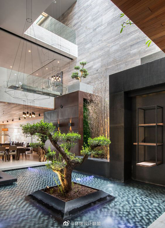 建筑中庭空间设计_高清图集_新浪网