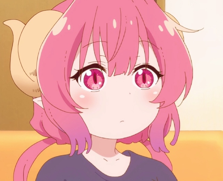 自截动漫头像小林家的龙女仆s伊露露也太可爱了吧