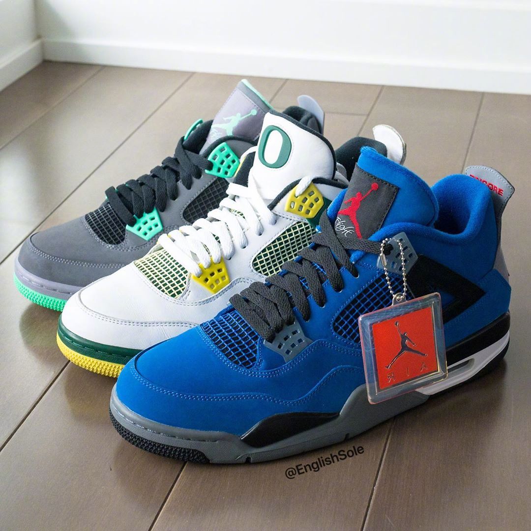 jordan brand赞助的各所高校的pe配色aj.