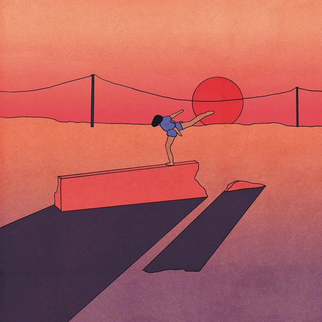 西班牙插画家 maria medem 的作品很有个人特点,比起故事本身