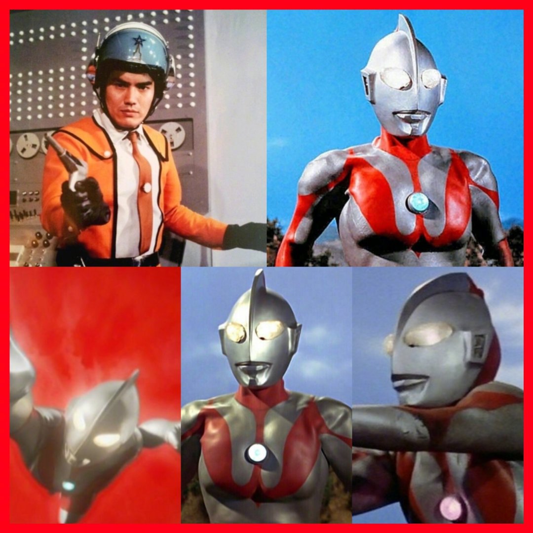 今天是《奥特曼》人间体 早田进 扮演者 黑部进 的82岁生日