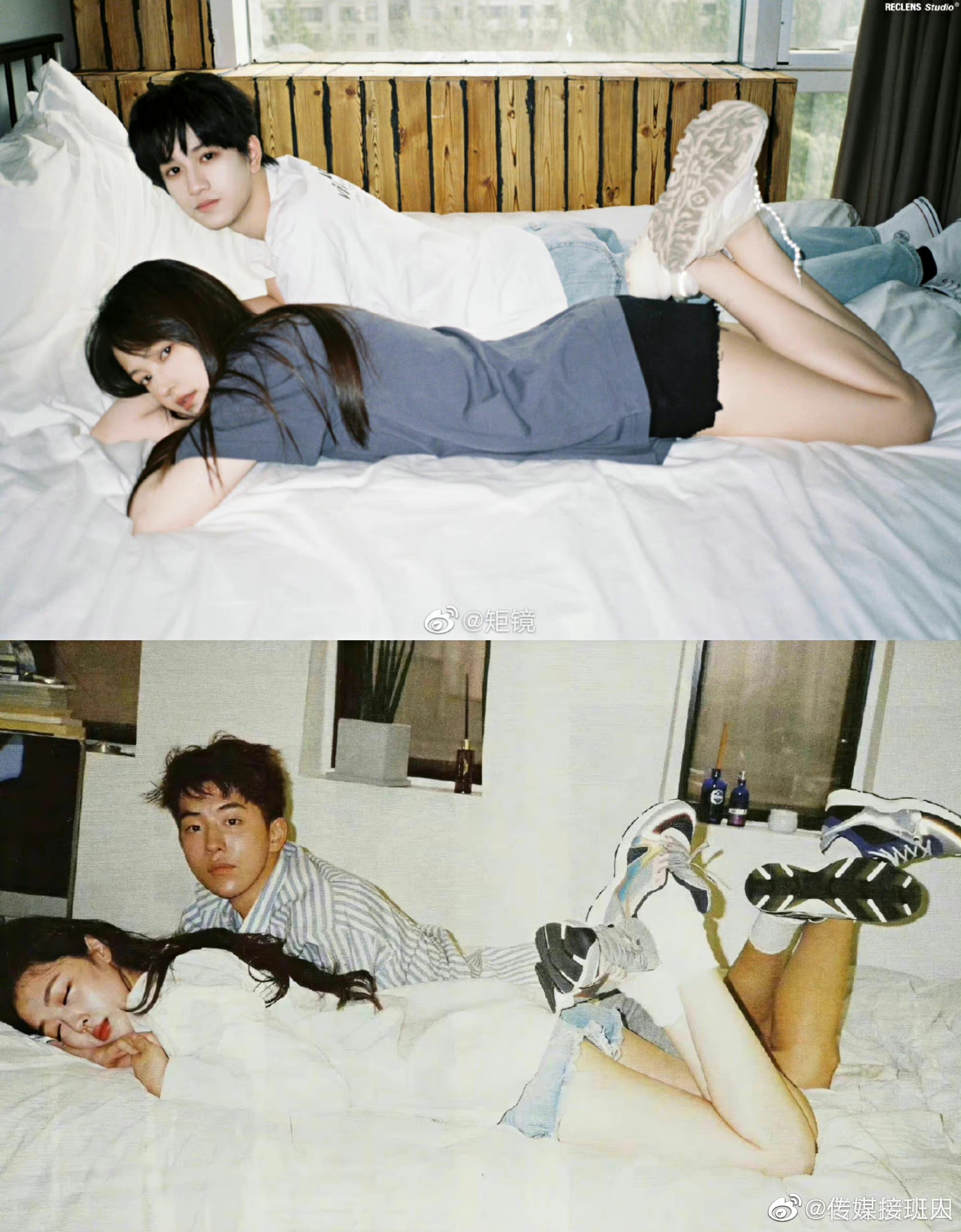 敖子逸黄灿灿写真被扒疑似抄袭2015年崔雪莉南柱赫的写真