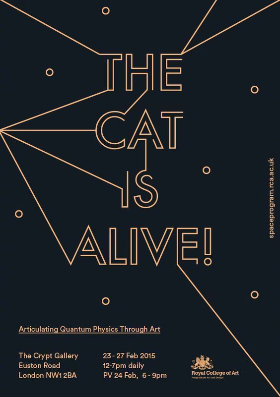 线条结构版式海报