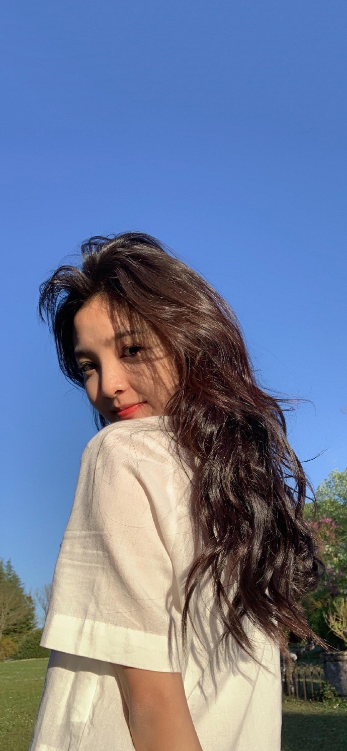 小清新邻家女孩章若楠壁纸