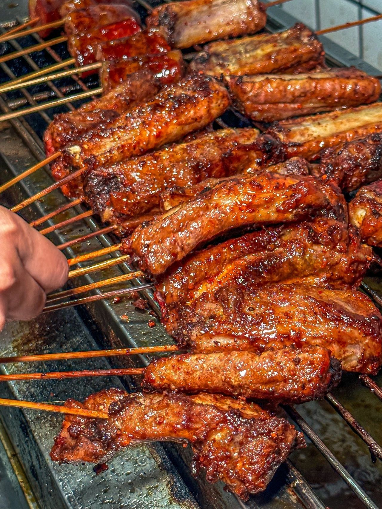 烤排骨好好吃啊我爱烧烤