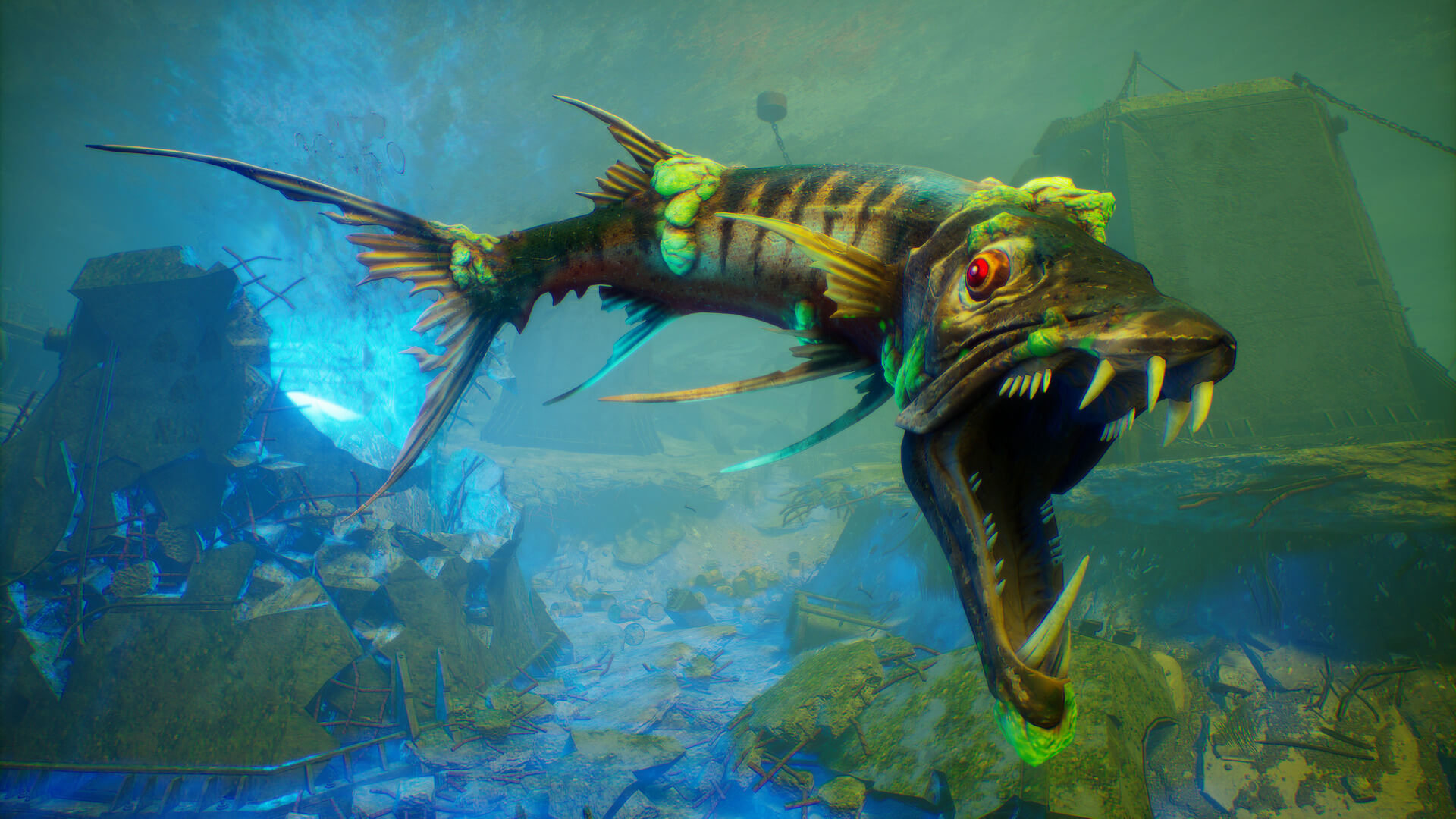 《食人鲨》新截图 应用quixel megascans还原更逼真深海