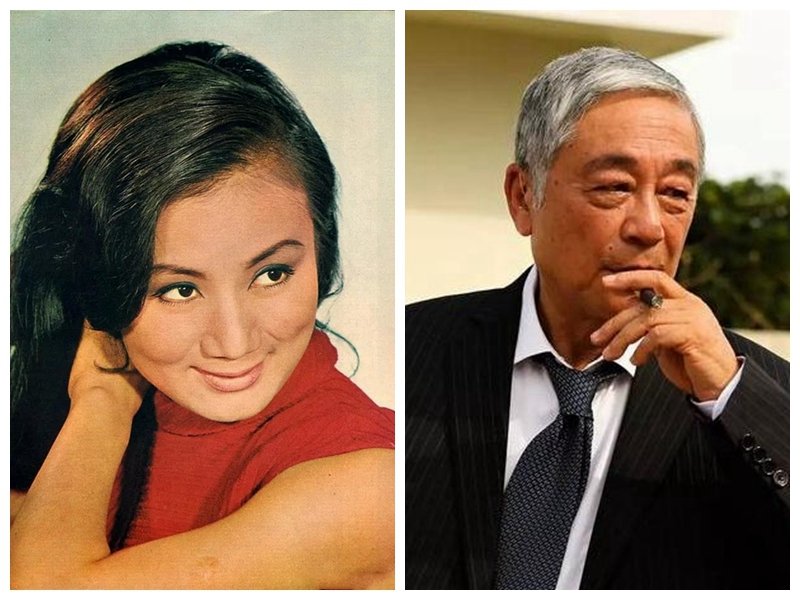 78岁焦姣罕见出镜短发清爽气质优雅与87岁老公曾江同框像父女