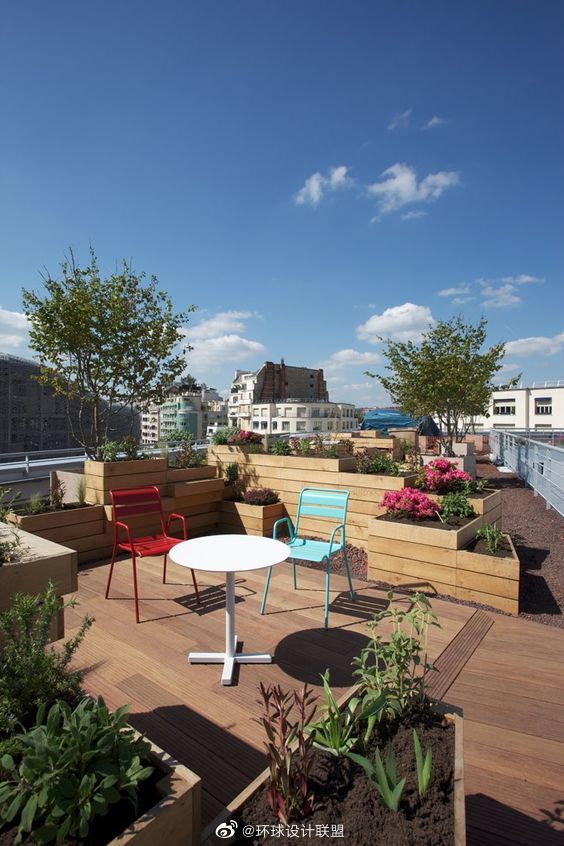 惬意的屋顶花园__财经头条