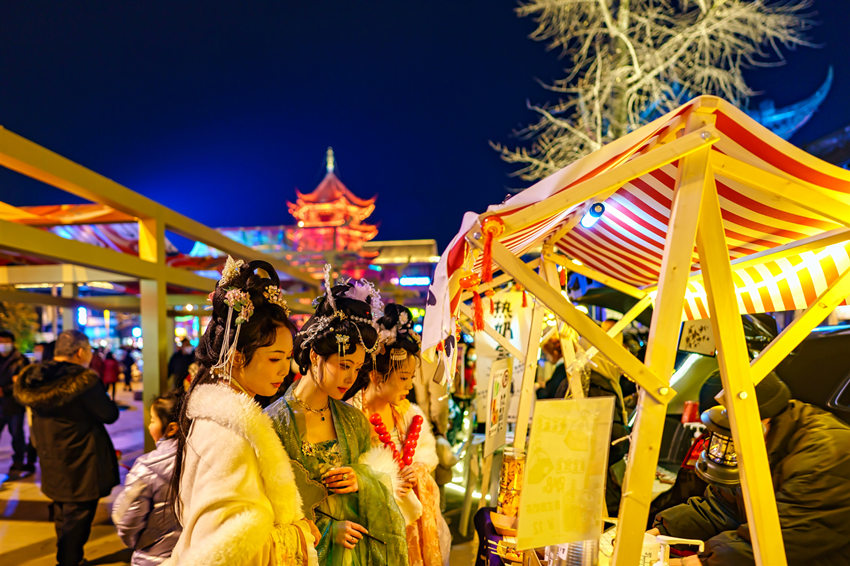 汉服文化秀精彩亮相成都温江千年文庙|温江区|精彩|集市_新浪新闻